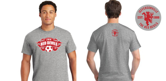 Jeff Soccer Sport Gray T-Shirt G800