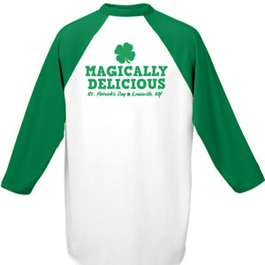 Magically Delicious 3/4 Sleeve Baseball Shirt